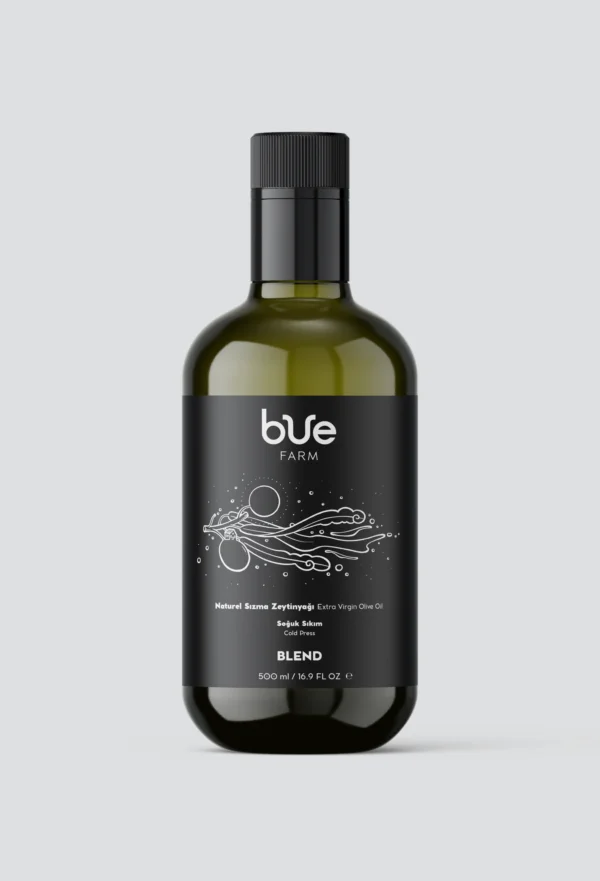 Bue Farm Soğuk Sıkım Naturel Sızma Zeytinyağı Blend 500ml